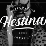 Hestina Font Poster 1