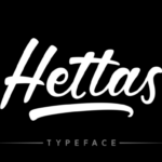 Hettas Font Poster 1