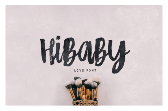 HiBaby Font Poster 1