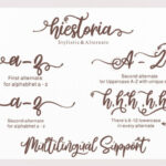 Hiestoria Font Poster 2