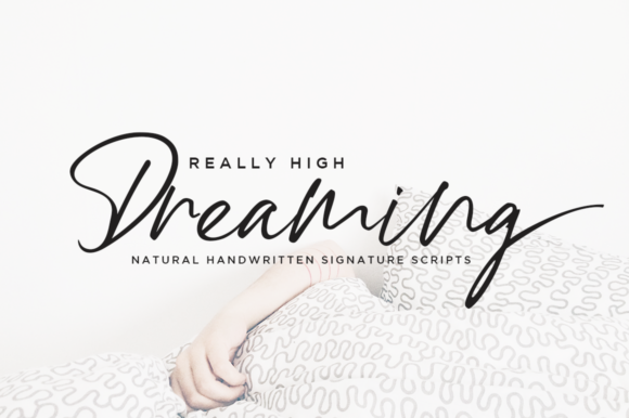 High Dreaming Font Poster 1