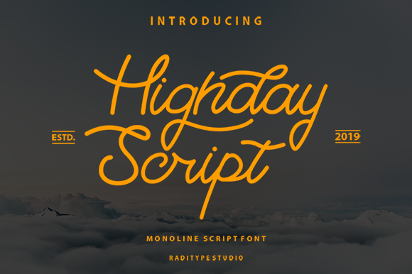 Highday Script Font