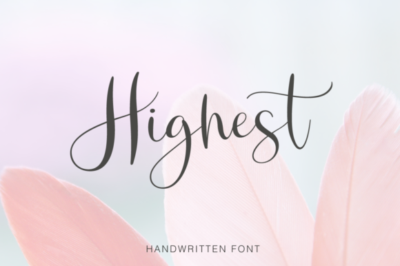 Highest Font Poster 1