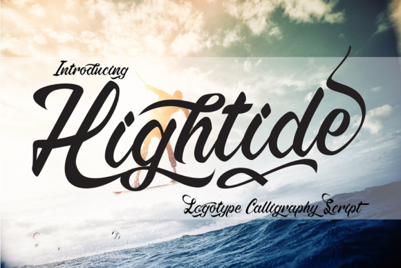 Hightide Font Poster 1