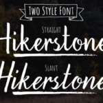 Hikerstone Family Font Poster 2