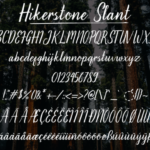 Hikerstone Family Font Poster 10