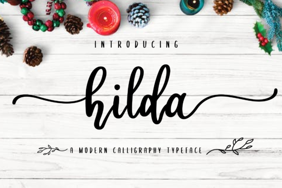 Hilda Font Poster 1