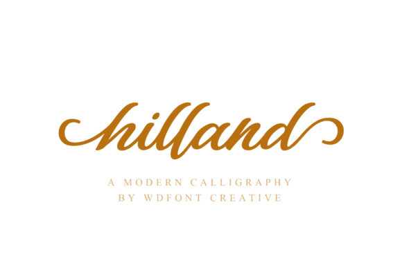 Hilland Font