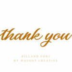 Hilland Font Poster 5