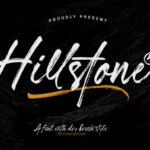 Hillstone Font Poster 1