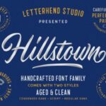 Hillstown Font Poster 1