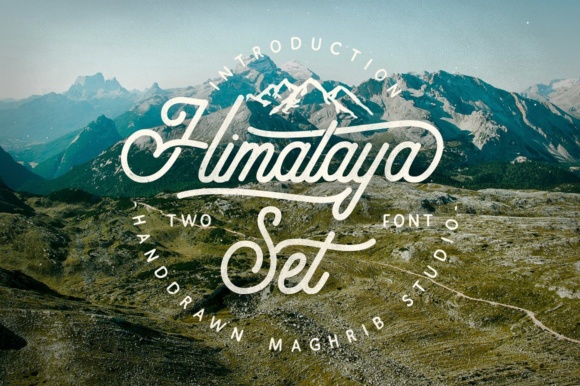 Himalaya Set Font