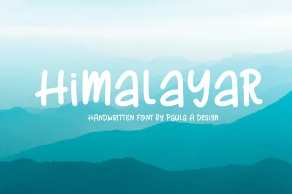 Himalayar Font Himalayar Font Poster 1