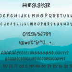 Himalayar Font Poster 7