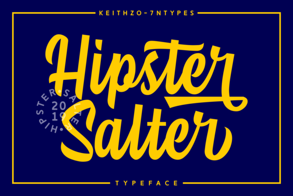 Hipster Salter Font