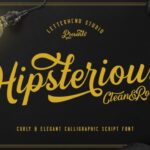 Hipsterious Font Poster 1