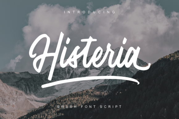 Histeria Script Font