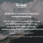 Histeria Script Font Poster 9