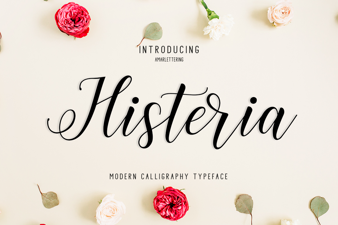 Histeria Script Font