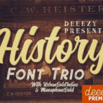 History Font Poster 1