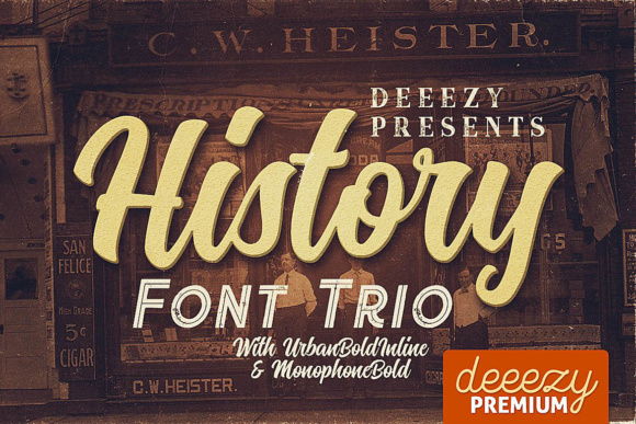 History Font Poster 1