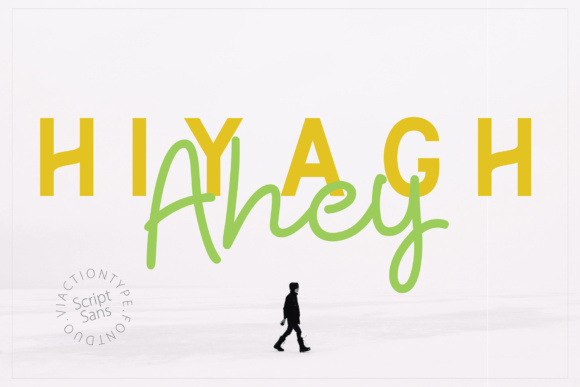 Hiyagh Ahey Font Poster 1