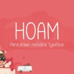 Hoam Font Poster 1