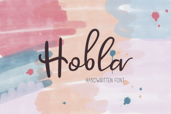 Hobla Font Poster 1