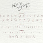 Hogart Script Font Poster 2