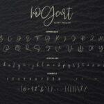 Hogart Script Font Poster 3