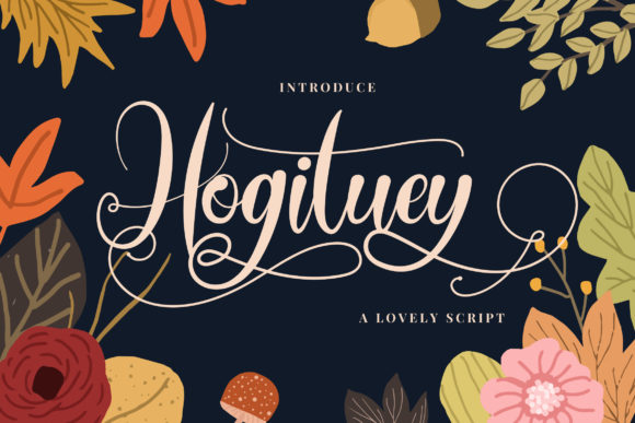 Hogituey Font Poster 1