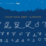 Holiday Duo Font Poster 8