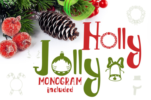 Holly Jolly Font Poster 1