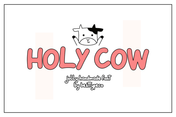 Holy Cow Font