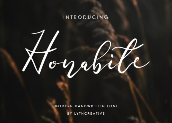 Honabite Font