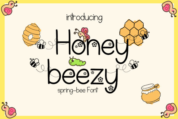 Honey Beezy Font Poster 1