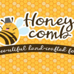 Honeycomb Font Poster 1