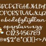 Honeycomb Font Poster 2