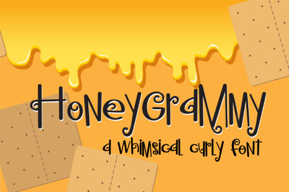 Honeygrammy Font Poster 1