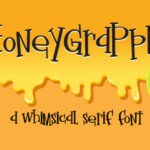 Honeygrapple Font Poster 1