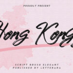 Hong Kong Font Poster 1