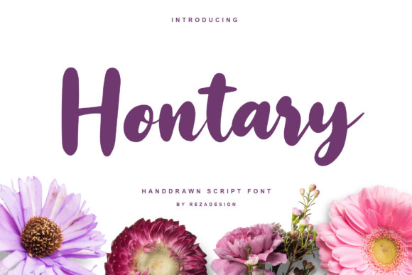 Hontary Font Poster 1