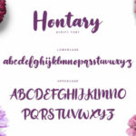 Hontary Font Poster 5