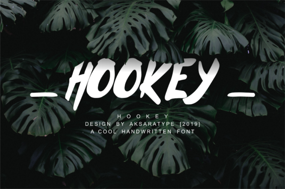 Hookey Font Poster 1