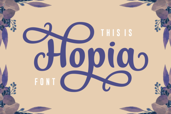 Hopia Font