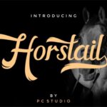 Horstail Font Poster 1