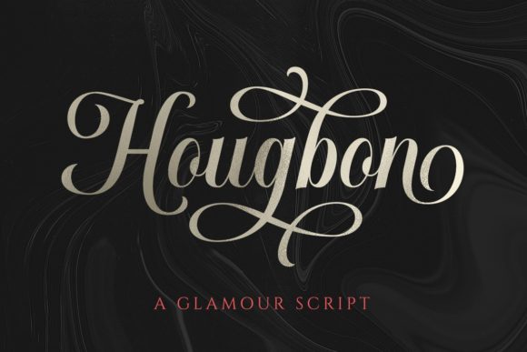 Hougbon Font Poster 1