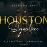 Houston Font Poster 1