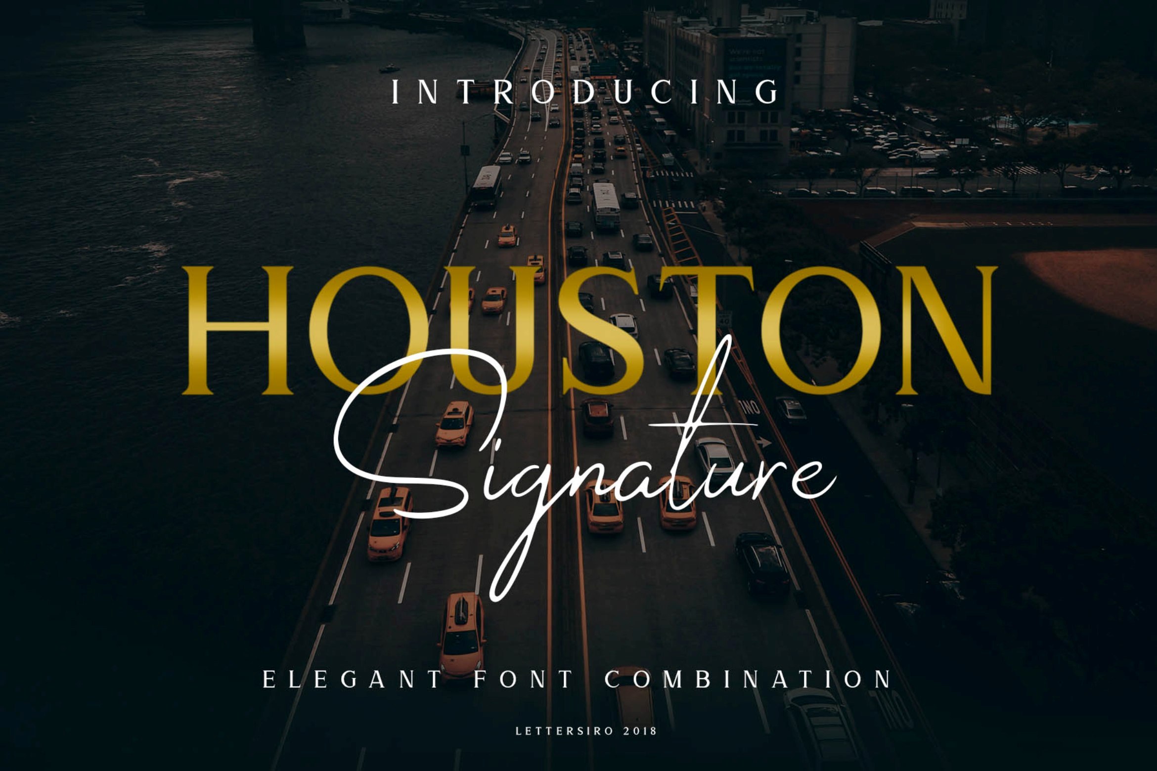 Houston Font Poster 1