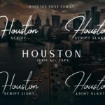 Houston Font Poster 2